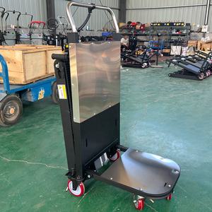 <span class=keywords><strong>Chariot</strong></span> d'<span class=keywords><strong>escalier</strong></span> électrique pliable de haute qualité, robuste, portable, industriel, pour le shopping, OEM, en métal - Product Image 3