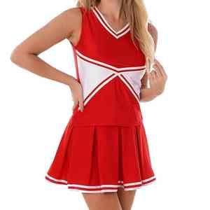 Uniformes de porristas personalizados de Solid Traders con nuevo diseño, conjuntos 100% poliéster con estampado digital por transferencia térmica para adultos - Product Image 4