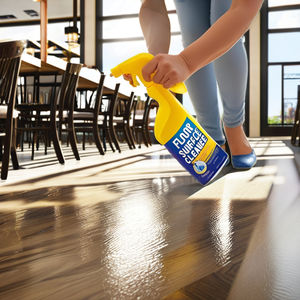 Nettoyant pour sols OEM au parfum de pomme verte douce liquide sans danger pour une utilisation quotidienne sur des surfaces lisses pour les maisons et les restaurants - Product Image 1