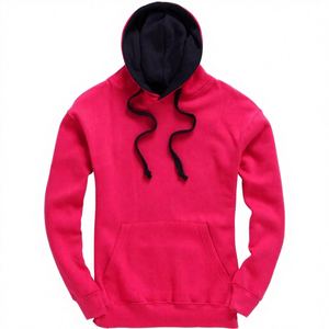 Sweat à capuche zippé en coton épais 500 GSM, 100 % coton lavé, couleur unie, vente en gros OEM - Product Image 4