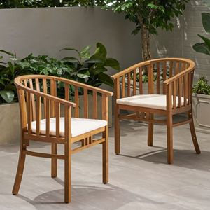 Sedia da Pranzo ALONDRA in Teak per Giardino, Elegante Arredo da Esterno - Product Image 3