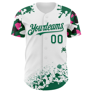 Uniformes de Béisbol Personalizados con su Propio Diseño, Camisetas Deportivas al por Mayor, Impresas, Transpirables, 100% Poliéster, Tela de Malla Bordada - Product Image 3