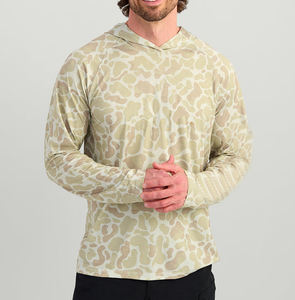 Sudadera con Capucha de Pesca de Manga Larga para Hombre, Secado Rápido, Impermeable, Protección UV, Venta al por Mayor, Ropa Deportiva para Pesca al Aire Libre - Product Image 5