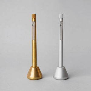 Awesome Brass Pen Holder Superior Home Office <b>Table</b> Use Desk Organizer Stationery Supplies Brass Pencil Holder - Product Image 1