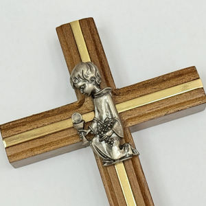 <b>Baptism</b> Wooden Cross (<b>Boy</b>) - Product Image 1