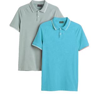 Camiseta de alta calidad con logotipo personalizado para hombre, Polo informal a la moda con bordado, ropa de calle para entrenamiento de Golf, Verano - Product Image 5