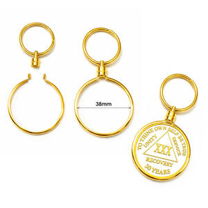 Biselas Metálicas para Monedas de Varios Tamaños, Venta al por Mayor, Regalos Conmemorativos para la Sobriedad AA - Product Image 5