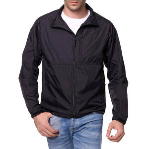 Veste coupe-vent légère et imperméable à capuche, dernier style, avec logo personnalisé sur le devant, prix de gros - Product Image 1