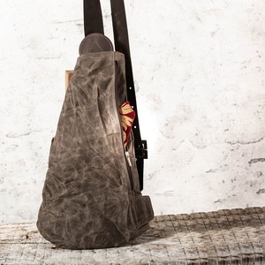 Sac bandoulière en cuir et toile de qualité supérieure, sac de voyage, sac de randonnée, sac messager, vente en gros, mode, fermeture éclair étanche LCSB-0022 - Product Image 4