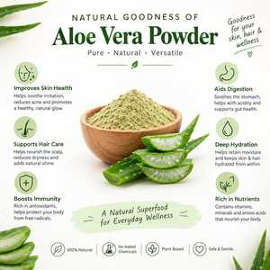 Polvo de Hoja de Aloe Vera 100g, Aloe Vera Puro para Cabello y Rostro, Mascarilla Facial Natural y Mascarilla Capilar DIY, Aloe Barbadensis de Grado Cosmético - Product Image 2