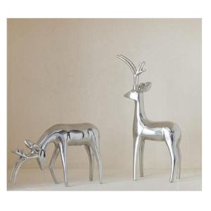 Élégant Cheval Sculpture Espace de Vie Vitrine Table D'appoint Décor Bibliothèque Bureau Animaux Sculpture Métal Artisanat De Luxe Décor À La Maison - Product Image 6