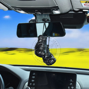 Gants de boxe miniatures à suspendre pour voiture, haut de gamme, tendance, les plus vendus, en promotion - Product Image 2