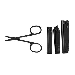 Professional Manicure <b>Kit</b> With Stainless Steel Tools Portable Leather Case 7 In 1 <b>Nail</b> Care Set For Adults - Product Image 5