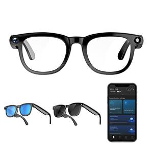 Gafas Inteligentes con Cámara, Grabación de Video 1080P, <span class=keywords><strong>Audio</strong></span>, Chat con IA, Traducción, Llamadas, Música, Transferencia WiFi, Resistencia al Agua IPX5, Micrófono Dual - Product Image 2
