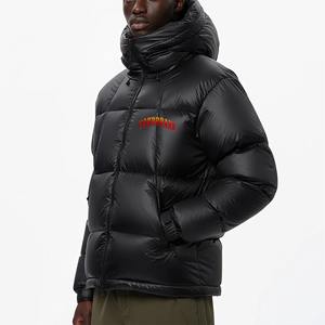 Veste matelassée noire respirante à capuche de haute qualité 2027, veste d'hiver pour hommes, veste matelassée pour adultes - Product Image 3