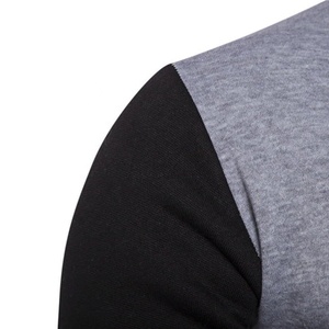 Pull à capuche en coton doux respirant avec col à bouton-pression, grande taille, dernière conception de haute qualité, vente en gros, 2023 - Product Image 4