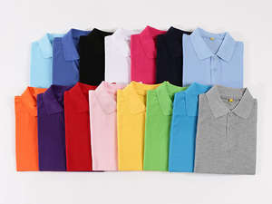 Chemise de golf pour homme, de haute qualité, brodée et imprimée, 100% coton, design personnalisé, uni, coupe classique, polos de golf pour homme - Product Image 2