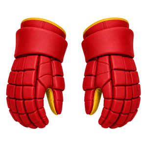 Gants de hockey sur glace pour adultes, rembourrage en mousse épaisse, équipement de protection des mains avec coque extérieure durable et ajustement sécurisé - Product Image 1