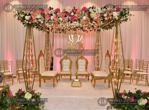 Mandap en métal de mariage d'intérieur - Product Image 5