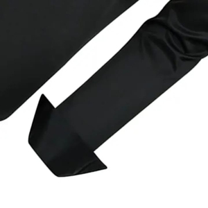 Camisa de vestir de lujo para hombre, mezcla de algodón, corte moderno, manga larga, con botones, para negocios, oficina, bodas, fiestas - Product Image 2