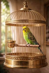 Cage à oiseaux décorative personnalisée en fil métallique fait main pour la maison et le jardin, cage à oiseaux de table, décoration d'événements - Product Image 2
