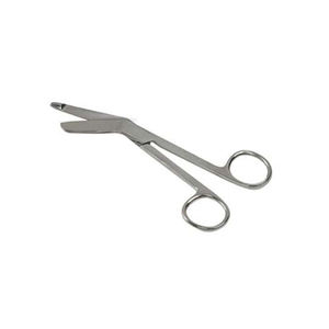 Ciseaux médicaux réutilisables en acier inoxydable, ciseaux à pansements, ciseaux à pansements de traumatisme à bout arrondi, premiers secours, hôpital, clinique - Product Image 3