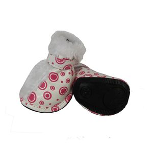 Premium Fur Pet Shoes Fashionable Comfort PVC <b>Waterproof</b> Supportive <b>Socks</b> - Product Image 2