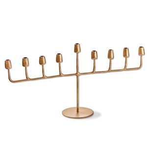 Decorative Metal Menorah Candle Stand With Multi Candle Holders For Hanukkah Celebration Home Decoration - Product Image 6