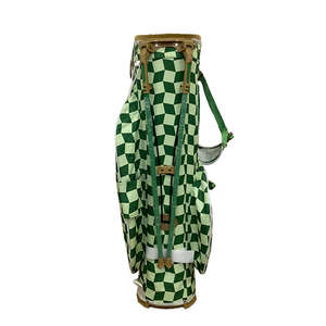 Sac de golf en cuir imperméable et nylon OEM avec support élégant pour hommes et femmes - Product Image 6