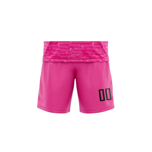 Durable 100% Polyester Soccer Uniform Breathable Football Jersey Shorts Set Custom Team Name for Unisex Competitive Sports - Product Image 4