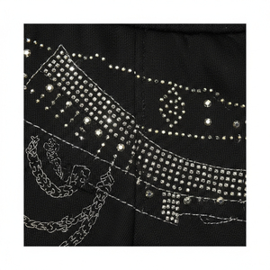 Ensemble de survêtement décontracté orné de strass pour un usage quotidien – Sweat à capuche et pantalon de survêtement brillants de qualité supérieure - Product Image 4