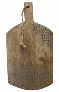 End Grain Acacia Wood Rectangle Cutting Board Large Chopping Block Kitchen Serving <b>Platter</b> Juice Groove Sustainable Non-Toxic - Product Image 5