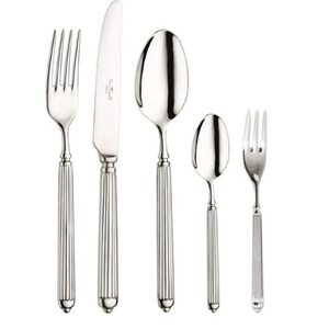 Ensemble de couverts en acier inoxydable de luxe avec finition miroir, résistant à la rouille, design moderne pour la maison, les mariages et la restauration - Product Image 3