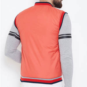 Nouvelle conception de veste sans manches légère et respirante en mélange de coton pour l'hiver, avec logo personnalisé, gilets rembourrés - Product Image 4