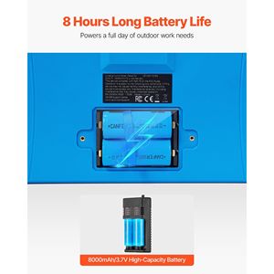 Pro 7\" Touchscreen <b>Auto</b> Mapping Underground Water Detection Locator 492ft (150m) Range Underground Water Moisture <b>Meters</b> - Product Image 6