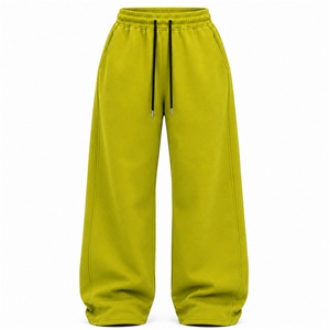 <b>Women</b> Loose Fit Sweatpants <b>Straight</b> <b>Jogger</b> Pants Soft Fleece Cotton Blend Drawstring Waist Oversized Casual Streetwear - Product Image 1