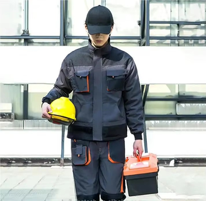 In Stock Outdoor <b>Waterproof</b> Windproof High-Visibility Reflective Safety <b>Working</b> Uniform Rainy Season Reflective Clothing Suit - Product Image 6