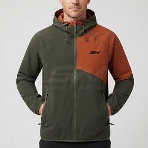 Chaqueta Cortavientos Moderna con Capucha Ajustable, Perfecta para Ropa Urbana, Deportes, Camping y Moda Diaria al Aire Libre, Chaqueta de Invierno - Product Image 3
