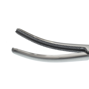 Pinzas De Alvarez de 8 1/4 Pulgadas, Pinzas Quirúrgicas de Doble Curvatura de Acero Inoxidable, Instrumento para Agarrar Tejidos Ginecológicos - Product Image 2