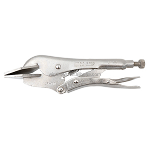 8GR HRC62 Hardened Adjustable Flat Jaw Locking Pliers CR-MO 75mm Sheet Metal Assembly DIY Industrial Grade - Product Image 1