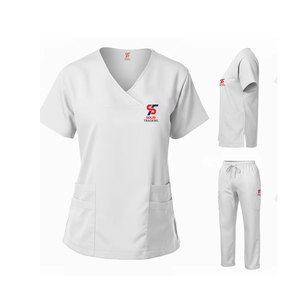 Tenue médicale extensible de qualité supérieure, confortable et facile à laver pour les professionnels de la santé – Uniforme d'hôpital - Product Image 1