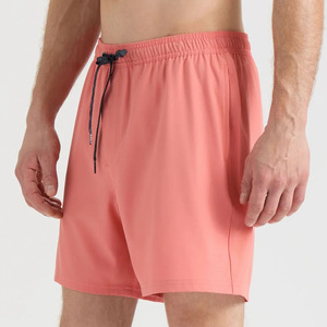 Shorts de Baño para Hombre, Ecológicos, Impermeables, Anti-UV, de Secado Rápido, Poliéster Reciclado, Colores Sólidos Personalizados, 2026 - Product Image 2