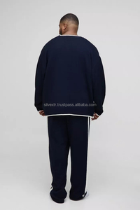 Chándales de gran tamaño Boxy Homme personalizados a la moda, ropa informal transpirable de calidad superior, chándales para hombre - Product Image 2