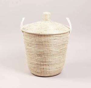 Cesta de Almacenamiento de Mimbre Hecha a Mano con Tapa para Organización del Hogar y Exhibición en Tiendas, Proveedor Mayorista - Product Image 6