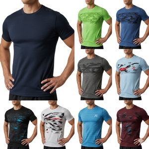 Camiseta de Cuello Redondo para Hombre, Transpirable, de Algodón Suave, Ajuste Cómodo, Impresión de Logotipo Personalizado, Venta al por Mayor, Moda Casual, Manga Corta - Product Image 2