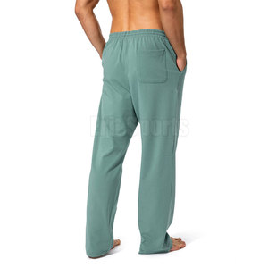 Professional Clothing Men Flare <b>Trouser</b> Elegant Design Breathable Fabric Comfortable Fit Mid <b>Waist</b> Straight for Casual Wear - Product Image 2