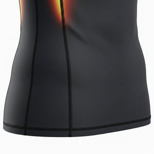 เสื้อรัดกล้ามเนื้อระบายอากาศ แห้งเร็ว ยืดหยุ่นได้ ผลิตจากโพลีเอสเตอร์ผสมสแปนเด็กซ์ ป้องกันรังสียูวี 50 สำหรับฝึกซ้อม MMA BJJ และกีฬาต่อสู้ - Product Image 6