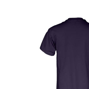 Men's Regular Fit Short Sleeve O-Neck T-Shirt Solid Color Cotton Jersey Casual Wear - Product Image 3