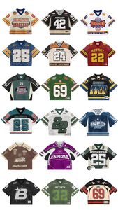 เสื้อเบสบอลทรงโอเวอร์ไซส์ แขนสั้น คอวี สำหรับผู้หญิง สไตล์ Y2K สตรีทแวร์ เป็นมิตรต่อสิ่งแวดล้อม ติดกระดุม  เหมาะสำหรับงานพิมพ์ลายแบบซับลิเมชั่น # 22 - Product Image 2