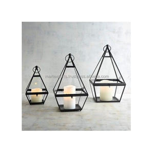 Decorative Iron Handmade Durable Modern Luxury Style <b>Candle</b> <b>Lantern</b> for <b>Garden</b> Home Balcony and Festival Decoration - Product Image 2